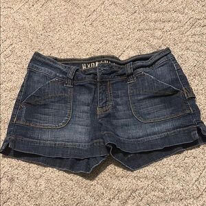 Hydraulic Blue Jean Shorts Classic Denim Style